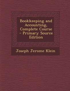Front cover_Bookkeeping and Accounting, Complete Course