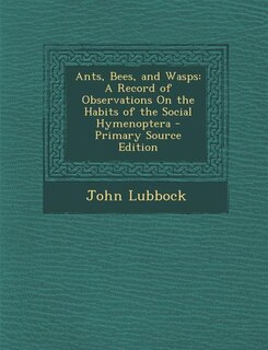 Couverture_Ants, Bees, and Wasps