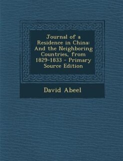 Front cover_Journal of a Residence in China