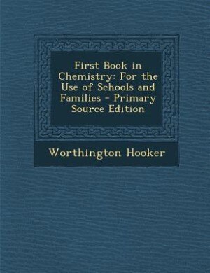 Couverture_First Book in Chemistry