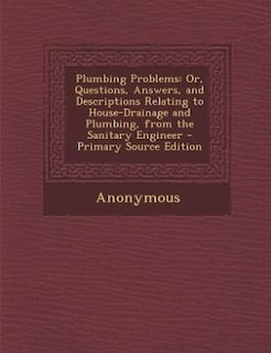 Couverture_Plumbing Problems