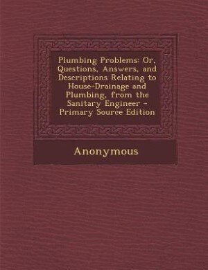 Couverture_Plumbing Problems