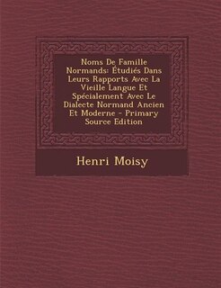 Couverture_Noms De Famille Normands