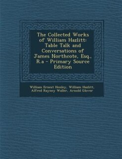 Front cover_The Collected Works of William Hazlitt