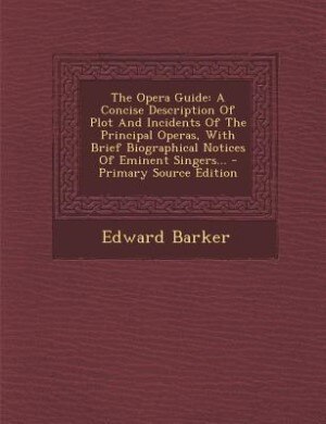 Couverture_The Opera Guide
