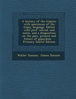 Front cover_A history of the Gipsies