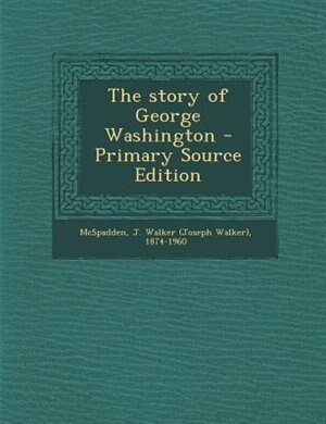 Front cover_The story of George Washington