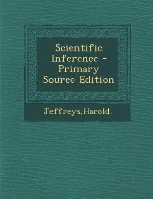 Scientific Inference
