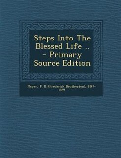 Couverture_Steps Into The Blessed Life ..