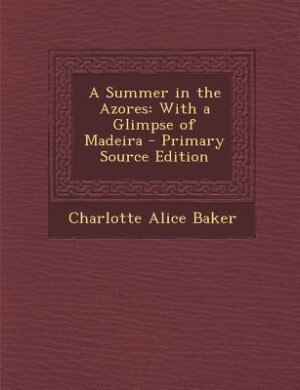 Front cover_A Summer in the Azores