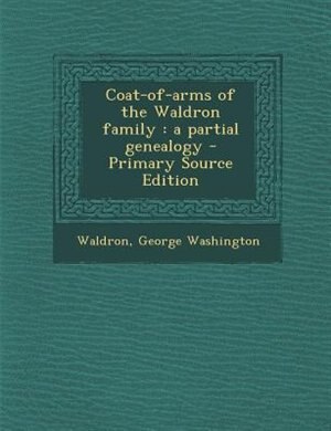 Couverture_Coat-of-arms of the Waldron family