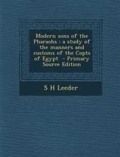Couverture_Modern sons of the Pharaohs