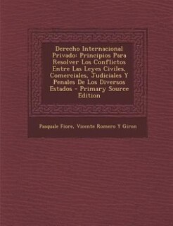 Couverture_Derecho Internacional Privado