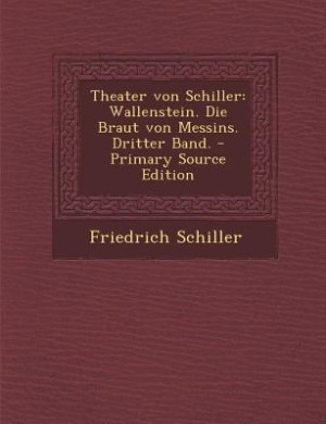 Couverture_Theater von Schiller
