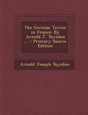 Front cover_The German Terror in France
