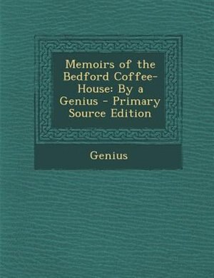 Couverture_Memoirs of the Bedford Coffee-House