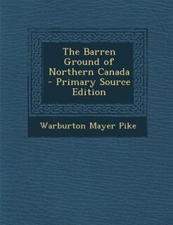Couverture_The Barren Ground of Northern Canada