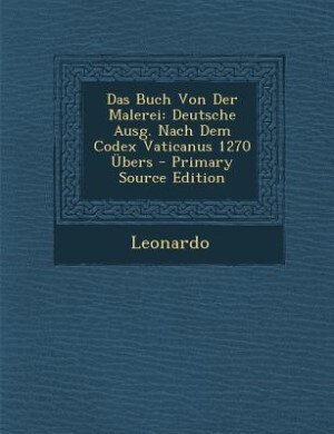 Couverture_Das Buch Von Der Malerei