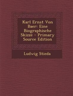 Front cover_Karl Ernst Von Baer