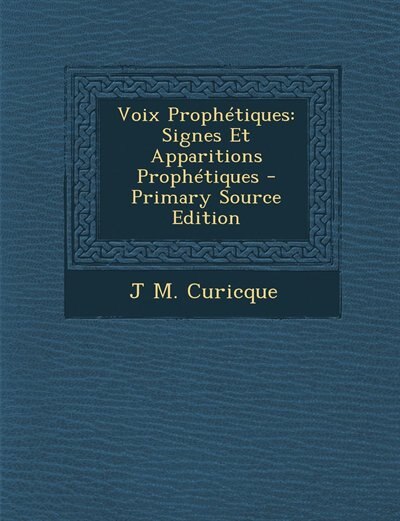 Couverture_Voix Prophétiques