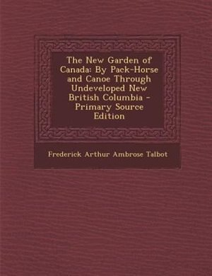 Front cover_The New Garden of Canada