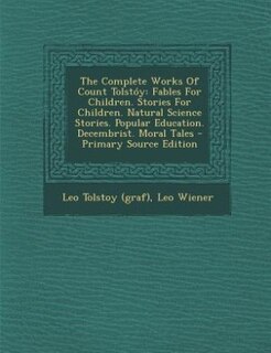 Front cover_The Complete Works Of Count Tolstóy