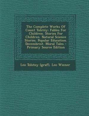 Front cover_The Complete Works Of Count Tolstóy
