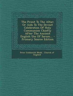 Front cover_The Priest To The Altar