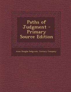 Front cover_Paths of Judgment - Primary Source Edition