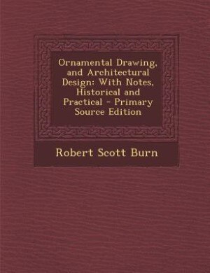 Front cover_Ornamental Drawing, and Architectural Design
