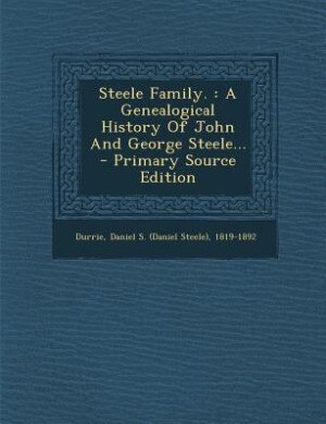 Front cover_Steele Family.