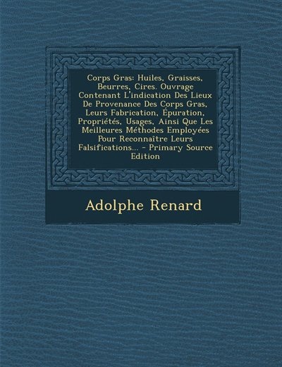 Front cover_Corps Gras