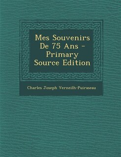Front cover_Mes Souvenirs De 75 Ans