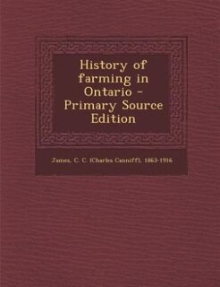 Couverture_History of farming in Ontario