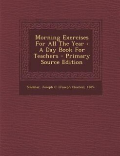 Front cover_Morning Exercises For All The Year