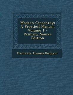 Couverture_Modern Carpentry