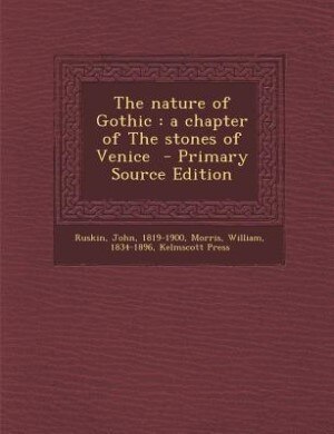Front cover_The nature of Gothic