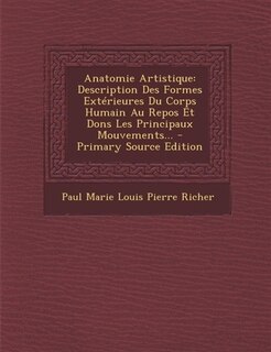 Front cover_Anatomie Artistique