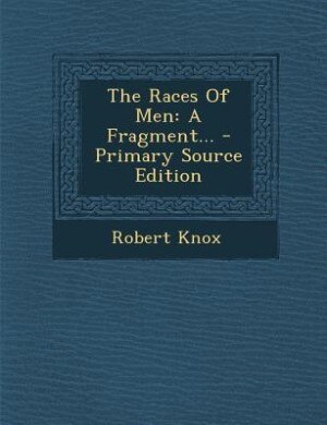 Front cover_The Races Of Men