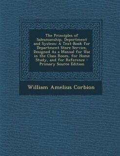 Front cover_The Principles of Salesmanship, Deportment and System
