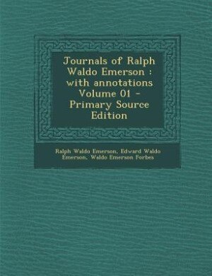 Couverture_Journals of Ralph Waldo Emerson