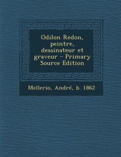 Front cover_Odilon Redon, peintre, dessinateur et graveur