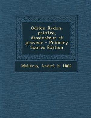 Front cover_Odilon Redon, peintre, dessinateur et graveur