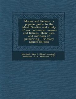 Couverture_Mosses and lichens