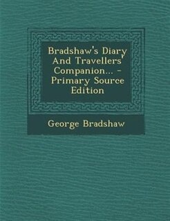 Couverture_Bradshaw's Diary And Travellers' Companion...
