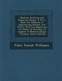 Couverture_Machine Drafting and Empirical Design