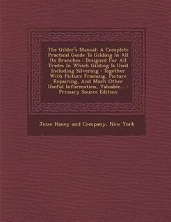 Front cover_The Gilder's Manual