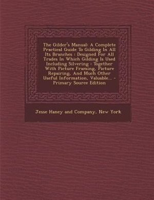 Front cover_The Gilder's Manual