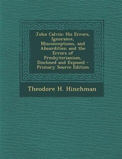 Front cover_John Calvin