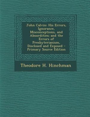Front cover_John Calvin